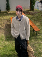 Tonal Harmony Wool Cardigan
