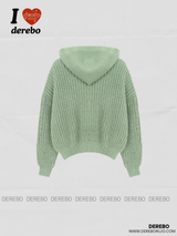 Margaret Wool Knitwear Zip-Up Cardigan