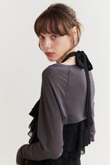 BALLON DRESS black