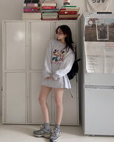 Rollin Printed Long T-Shirt