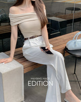 【MADE】Off-shoulder T shirt