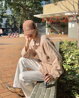 ラリーリネンコーラージャケット