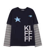KIFFFF Layered T-Shirt (Blue) K25QB682