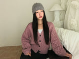 [ORIGINAL] Sand Color Heavy Knit Cardigan