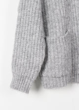 HIGH NECK HALF CARDIGAN