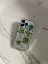 プラントブッククローバーリーフスマホケース