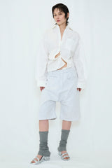 2WAY BUTTON BIG SHIRT