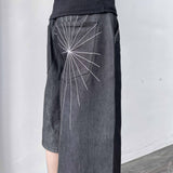 3D Seamed Wide Shorts