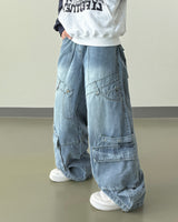 Jeban Utility Cargo Denim