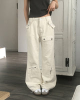 Mudy Seamed Pocket Bootcut Pants