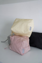 puff pouch (pink_nylon)