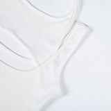 レイヤードジャージノースリーブ (WHITE)