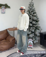 Loupe Wide Dart Denim Pants