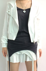 Bitline Curve Hooded Zip-up