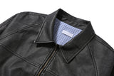 Dex Washed Leather Jumper (2color)
