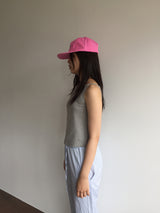 モックネックリブノースリーブ (4color)