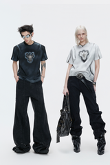 スプレー ダイド パデッド Tシャツ