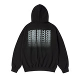 25SS NOISE MOTION LOGO HOODIE BLACK