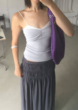 DOUBLE LAYER SLEEVELESS TOP