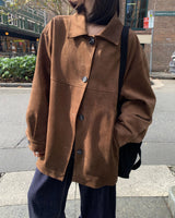 [ORIGINAL] Wound Suede Middle Jacket