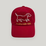 Red Washing Puppy Cap