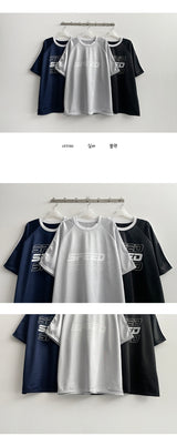 キャノンツートラックカラーユニフォーム半袖Tシャツ (3 colors)