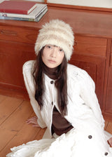 Teddy Bear Beanie - Beige