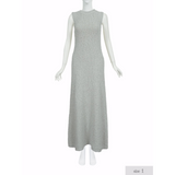 Long knit dress