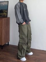 Star Raglan Pigment Sweatshirt (2color) (No.994)