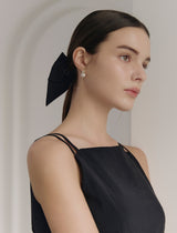 26SS★ Colombe d'Or Unbalance Ribbon Tail Hair Pin