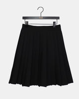 Lersha pleated midi wide skirt