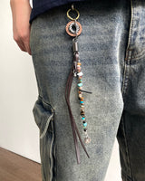 Crow Beads Keyring