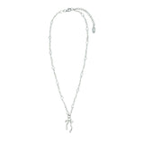 [Celeb pick] Glow shine ribbon Necklace