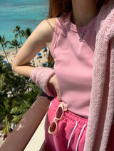 Haina ribbed sleeveless