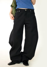 curve shape cotton pants(5color)