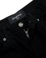 Metal Triclipse Wide Fit Cotton Pants Black