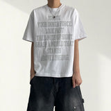 Urban Lettering Crop Short Sleeve T-shirt 