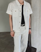 ケルデン カットアウト ショートスリーブ トラッカー シャケット