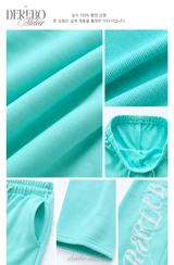 Lounge Lettering Mint Long Pants (PANTS)