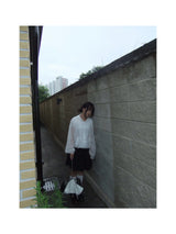 [summer item] ドットフリルシアージャンパー
