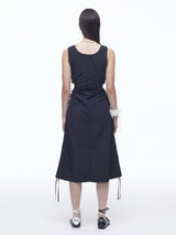 Nylon Heart String Dress (BK)