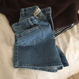 [Belledmade/front pocket] ペッパーフロントポケット3/4デニムショーツ＆ショーツ