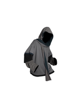 RELABEL Spatial Relationship (Three-layer Overlay) Three-colour Mixed Colour-woven Striped Detachable Scarf Hooded Fake Three-piece Washed Long-sleeved T-shirt
