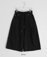 [unisex] ルーツミカーブスリットバミューダバンドパンツ