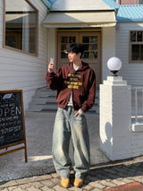 Positive Two-Way Hood Zip-Up (3colors)