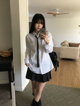 ベーシックコットンシャツ (one color)