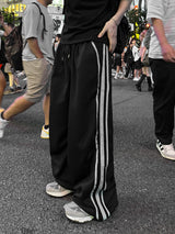 CITY SILVER TRACK WIDE PANTS