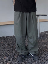 ナイロンベーシックバルーンパンツ　３色
