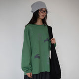 JUMP LONG SLEEVE T (GRASS GREEN)