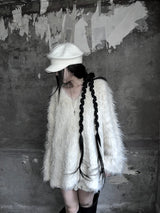 soft knit beret cap (2color)